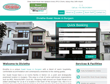 Tablet Screenshot of divistha.com